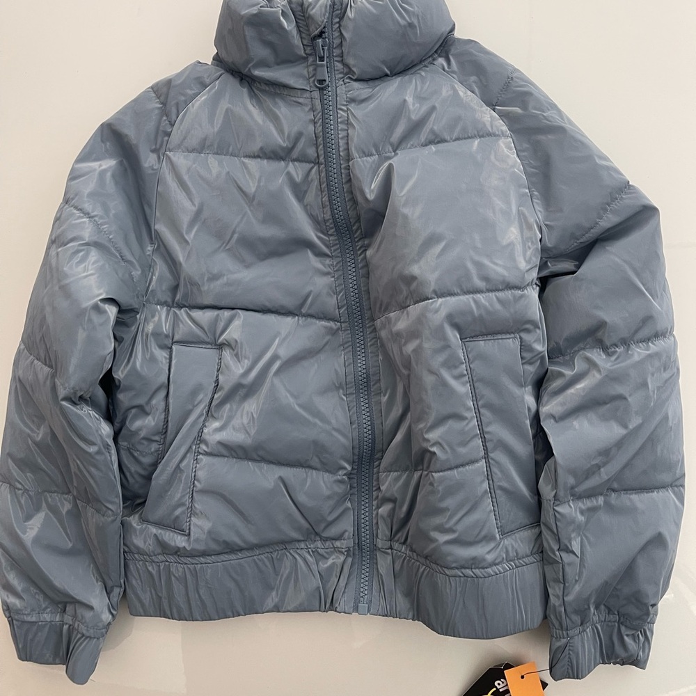The Classic Kids Gray Puffer Jacket